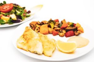 Frische Dorade mit Cocktailsauce